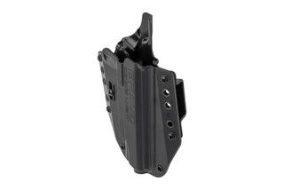 Bravo Concealment BCA Right Hand OWB Holster Fits Full Size 1911 Non-Rail and has a black finish